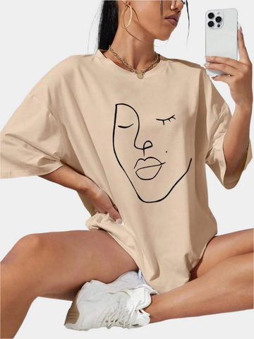 ArtMuse™ – Abstract Face T-shirt