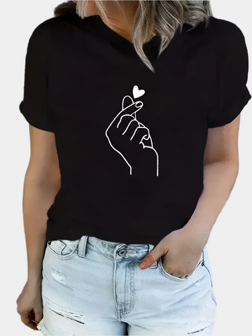 HeartSignal™ – 90s Fingerprint Tee