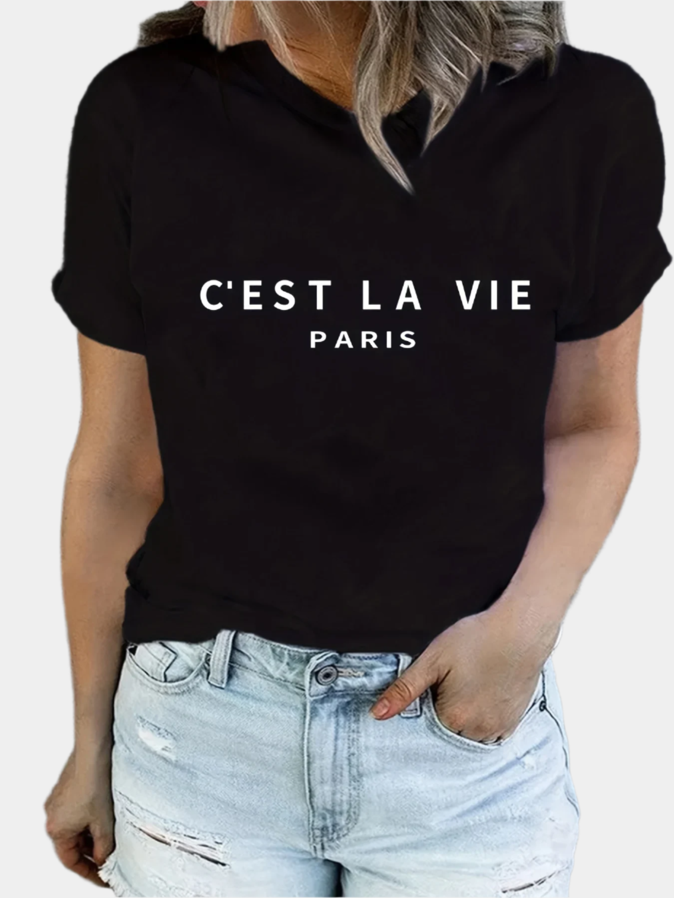 C’est La Vie™ – Paris Tee met Franse flair