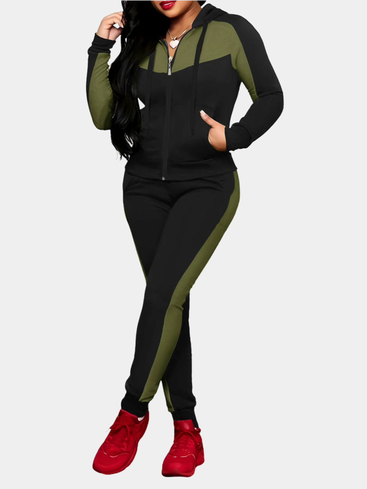 PowerFit – Two-Tone Zip Set