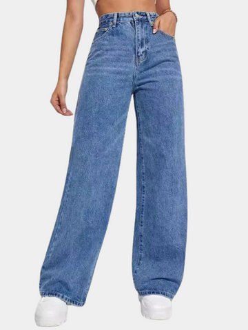 StreetEase™ – Loose Fit Denim Broek