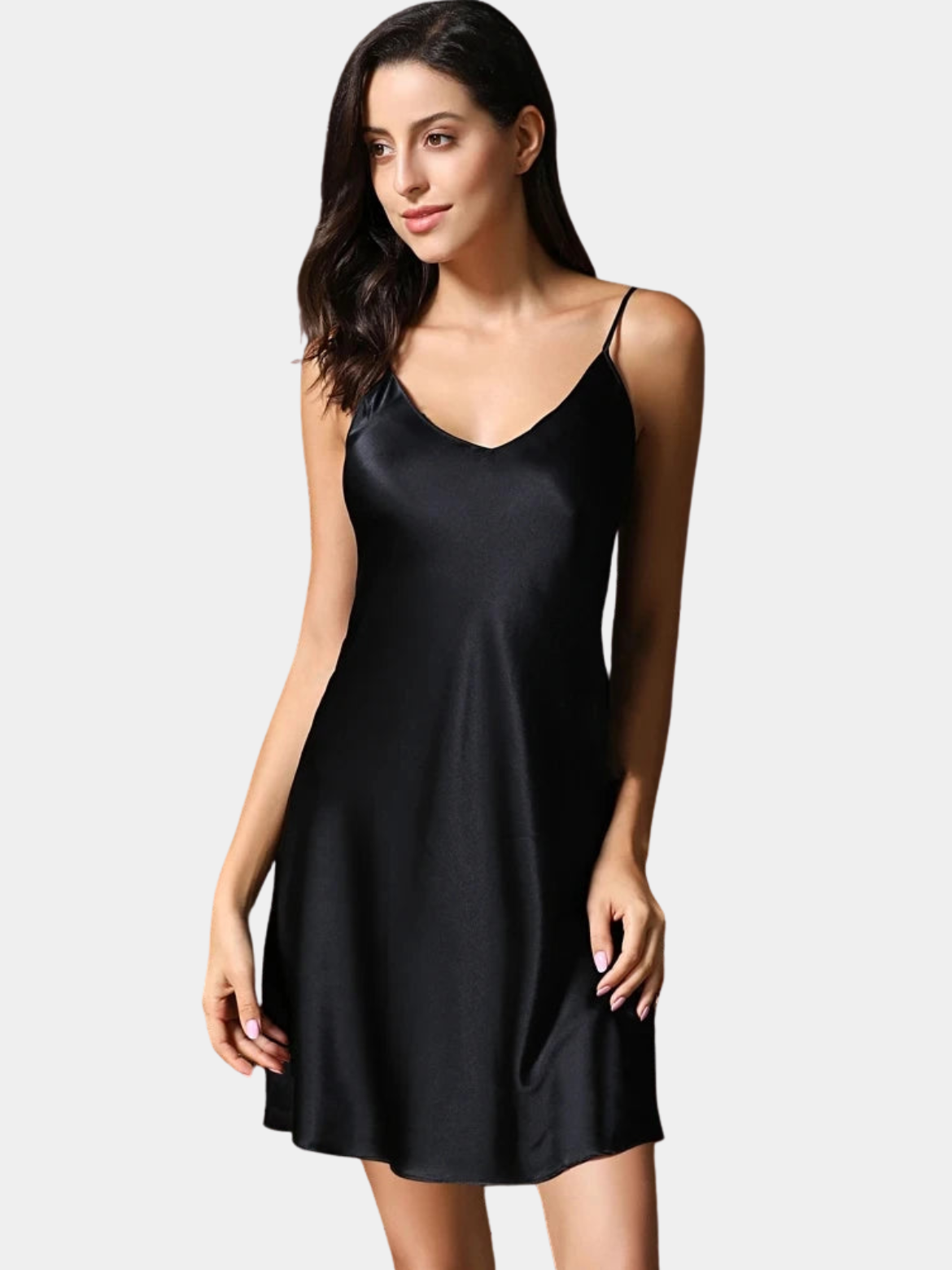 NoirSilk – Luxe Nachtjurk